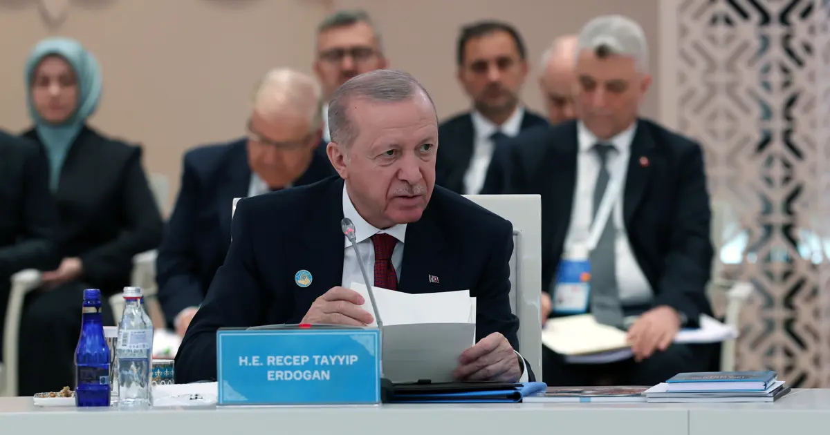 Cumhurbaşkanı Erdoğan Türkistan'da. "Siber güvenlik hayati öneme sahip"
