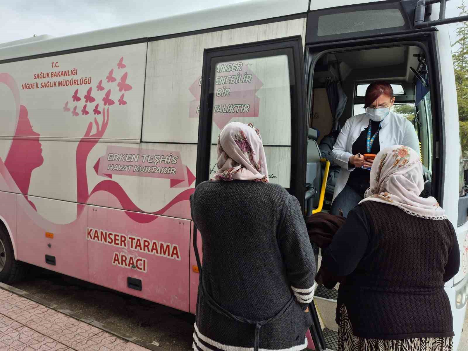 Niğde’de mobil sağlık seferberliği: Uzak köylere ücretsiz sağlık hizmeti
