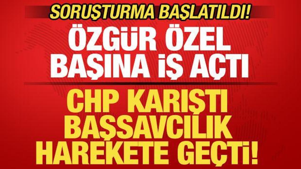 CHP Genel Merkezi çevresinde polis ekipleri ve kalabalığın bulunduğu yürüyüş anı