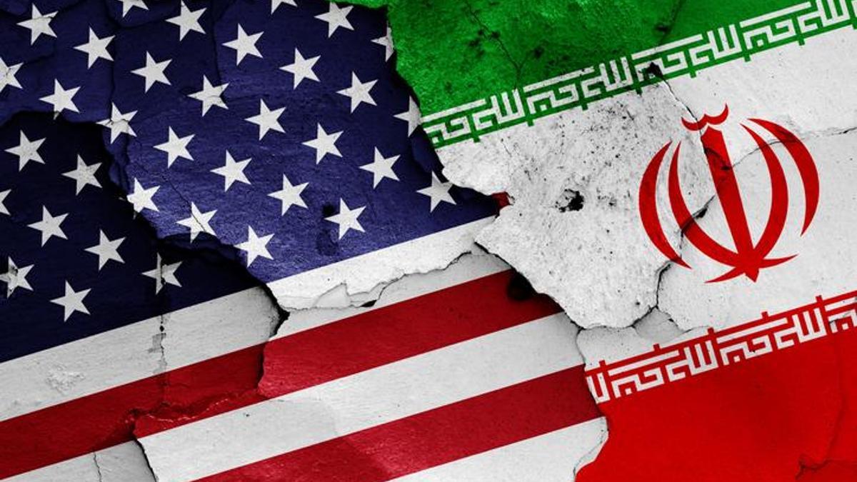 ABD ve İran arasındaki diplomatik görüşmeleri temsil eden uluslararası müzakere masası görseli