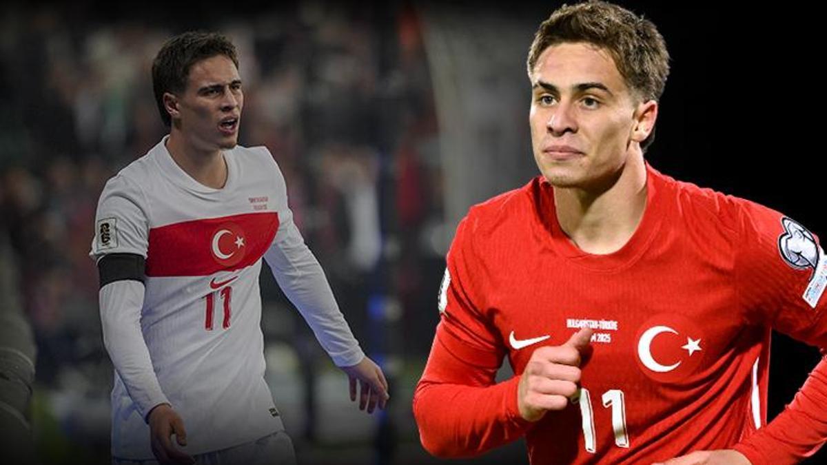 Juventus forması giyen Kenan Yıldız sahada mücadele ederken