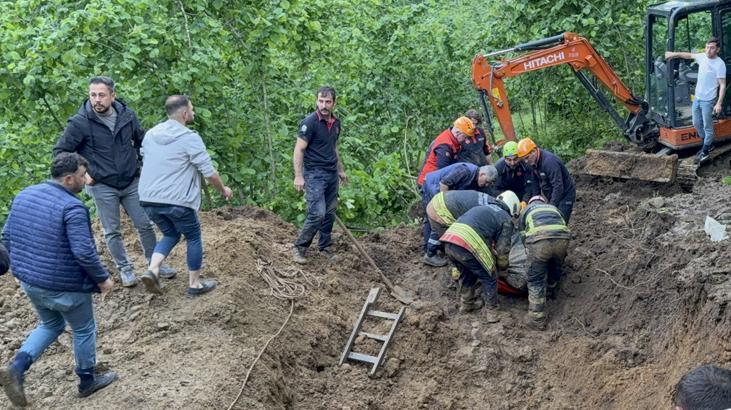 Samsun’da define kazısında göçük: 1 kişi hayatını kaybetti