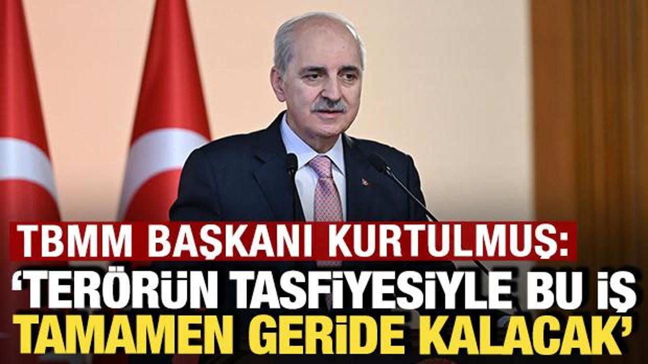 Kurtulmuş: Terörsüz Türkiye sürecinde yasal aşamaya gelindi