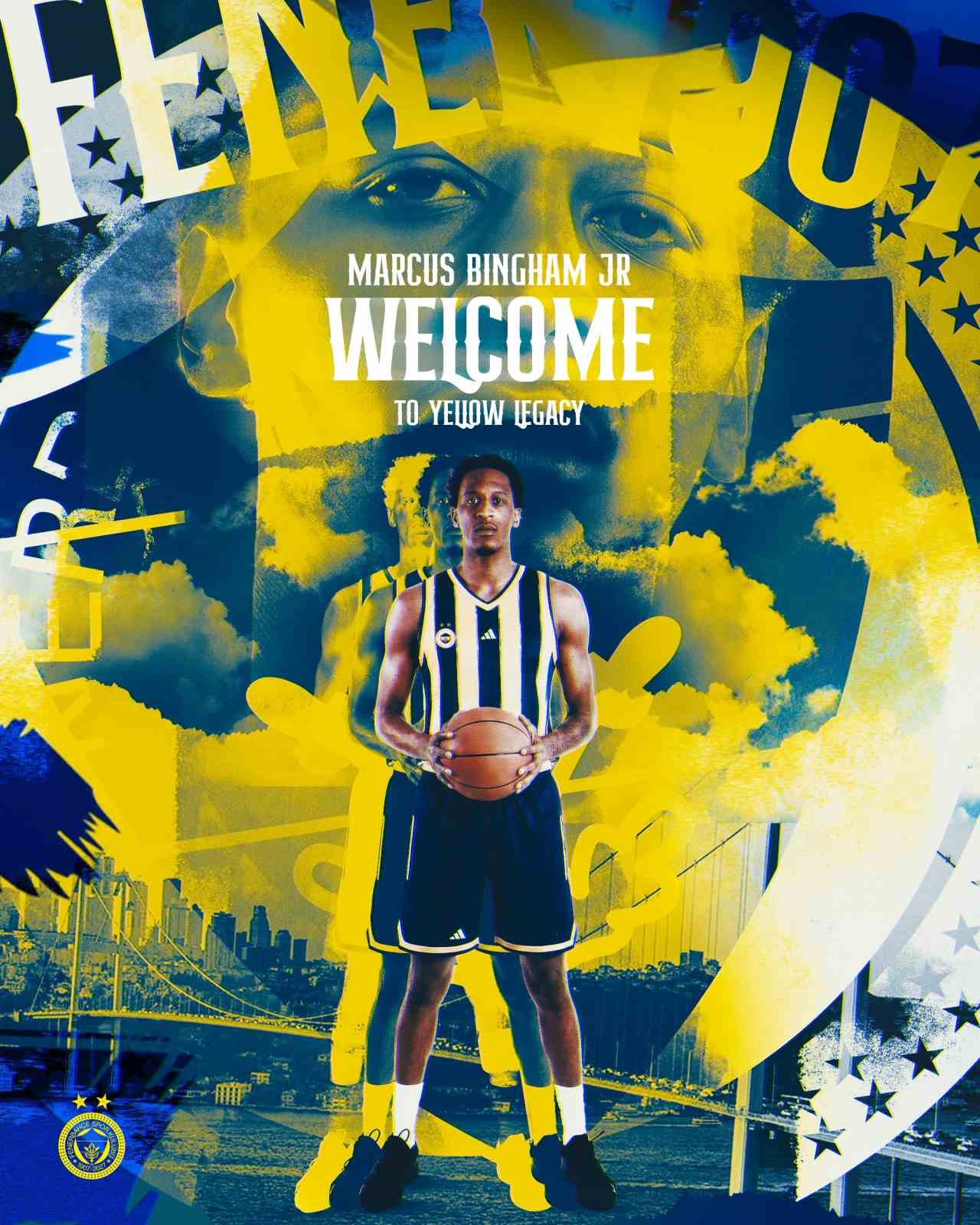 Fenerbahçe, Marcus Bingham Jr. ile 2 Yıllık Anlaştı
