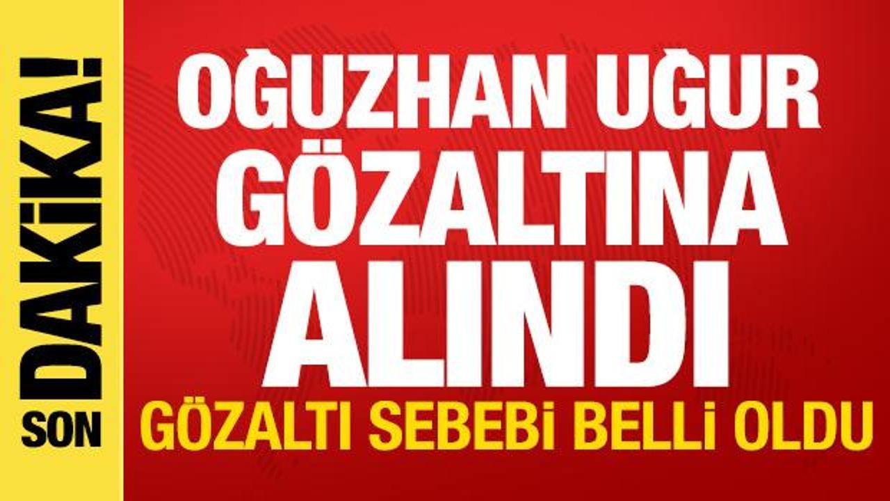 Oğuzhan Uğur Ahbap Soruşturmasında Gözaltına Alındı